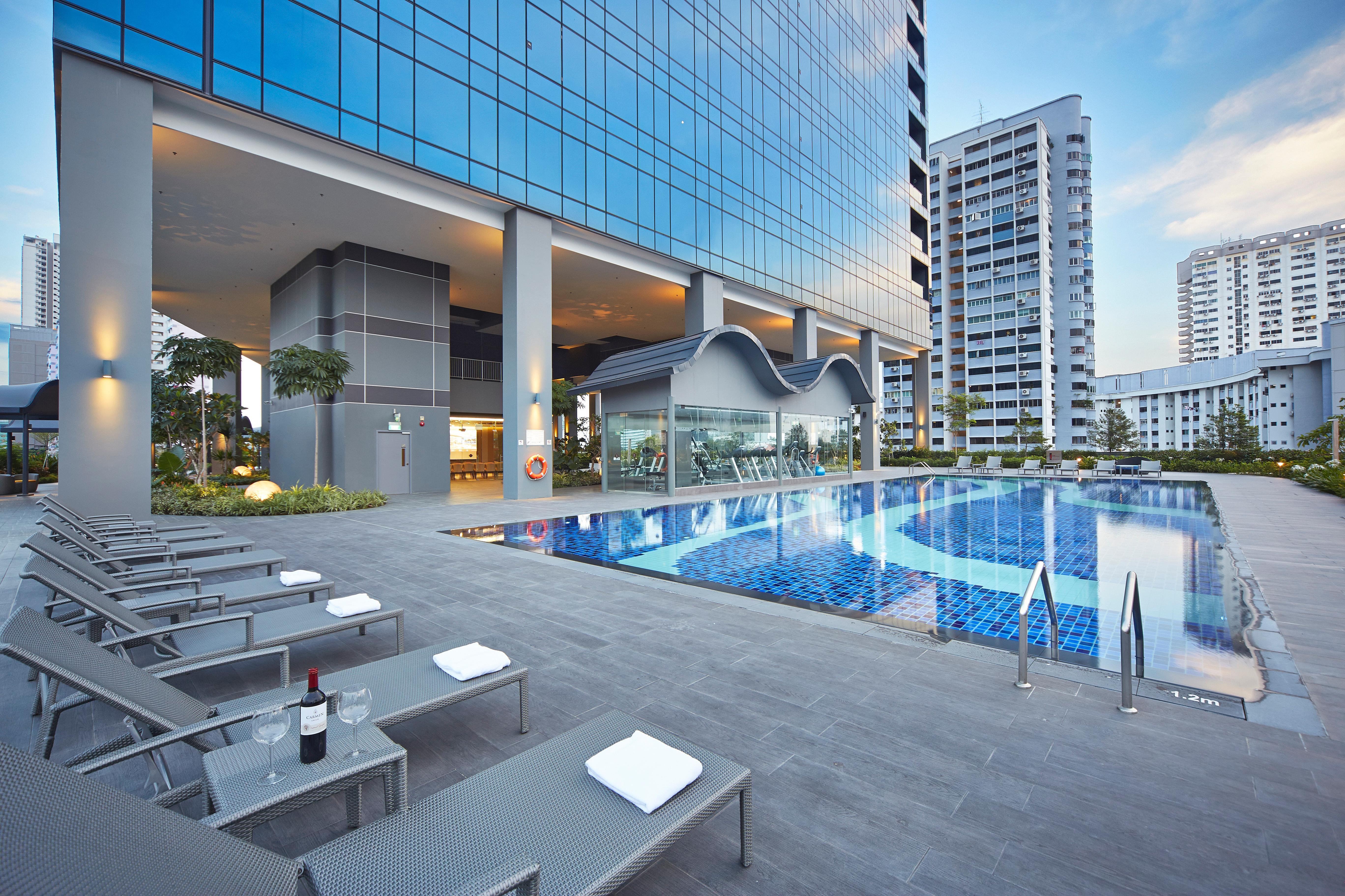 Hotel Boss Singapur Exterior foto